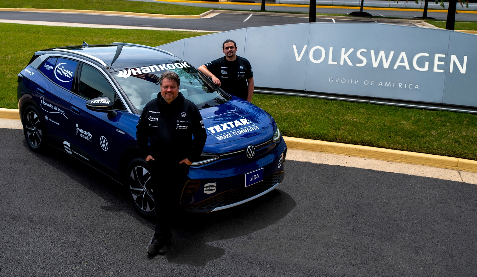 한국타이어키너지ASev가장착된폭스바겐ID4프로젝트차량